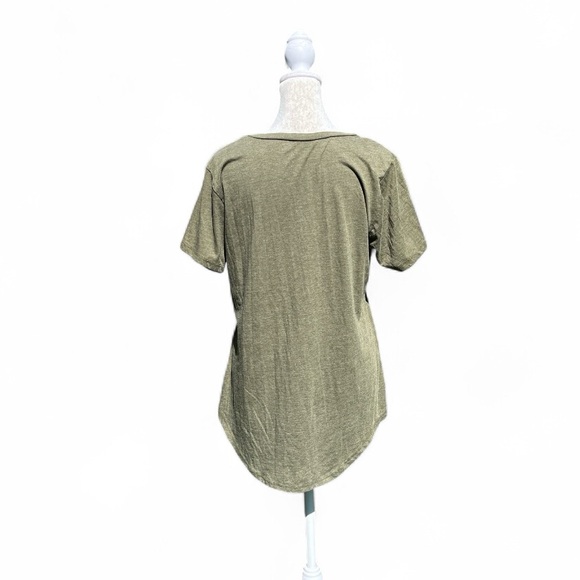Z Supply Pocket Tee in Olive Green Women's Size Medium - Picture 7 of 10